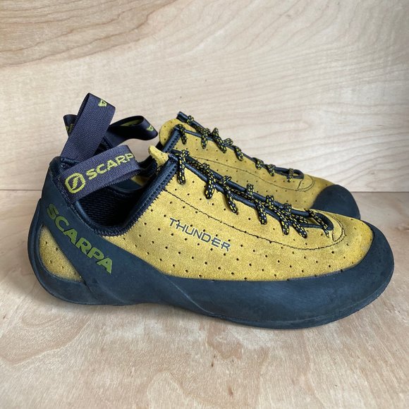 scarpa thunder climbing shoes